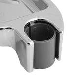 ABS Soap Dish Holder Adjustable Shower Rod Slide Practical Bathroom Gadget