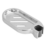 ABS Soap Dish Holder Adjustable Shower Rod Slide Practical Bathroom Gadget - Extra Image