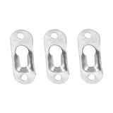 40 Pcs Silver Tone Metal Keyhole Hanger Fasteners for Picture Frames Hang Wall Indoor - Extra Image