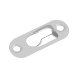 40 Pcs Silver Tone Metal Keyhole Hanger Fasteners for Picture Frames Hang Wall Indoor