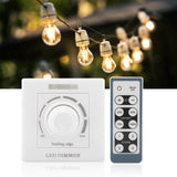 LED Light Adjustable Dimmer Switch Brightness Control IR Remote Controller 200W(220V) - Side View