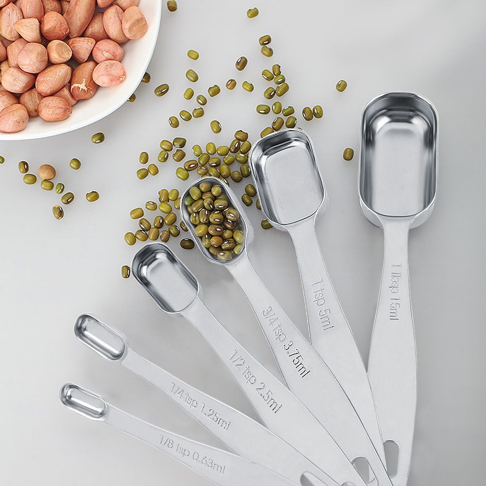 Measuring Cups and Measuring Spoons Set Ejoyous 304 Stainless Steel 13 Pieces Kitchen Measuring