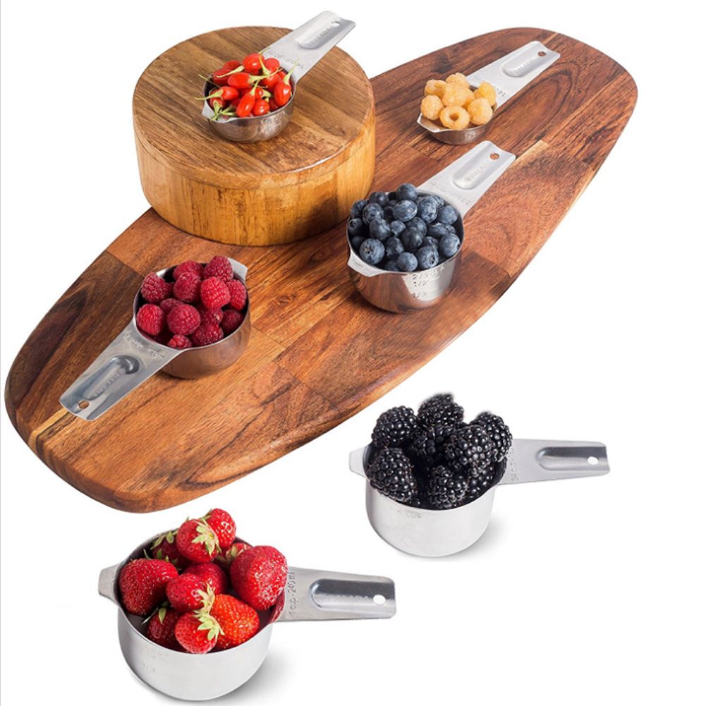 Measuring Cups and Measuring Spoons Set Ejoyous 304 Stainless Steel 13 Pieces Kitchen Measuring