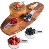Measuring Cups and Measuring Spoons Set Ejoyous 304 Stainless Steel 13 Pieces Kitchen Measuring