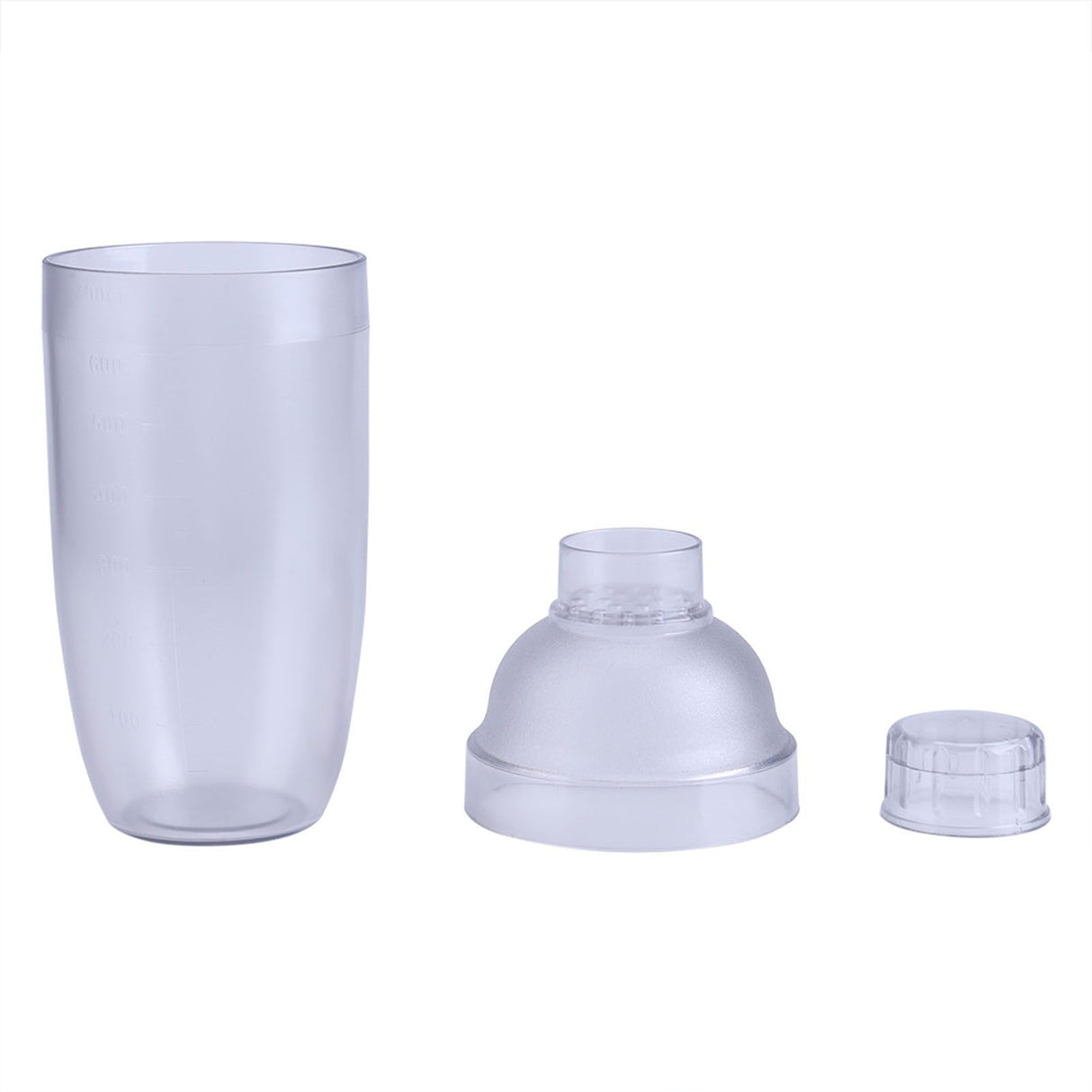 Anti leakage Transparent PC Resin Milk Tea Cocktail Drink Shaker Bar Tool 700cc