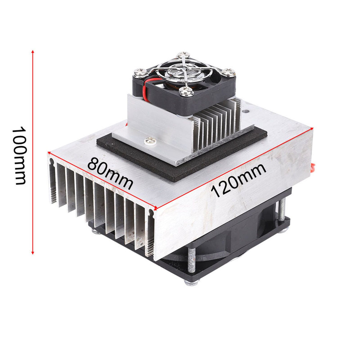 1Pcs DC12V Semiconductor Fridge/Refrigeration Cooling System DIY Kit Mini Air Conditioner