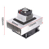 1Pcs DC12V Semiconductor Fridge/Refrigeration Cooling System DIY Kit Mini Air Conditioner