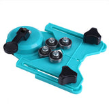 4mm-80mm Adjustable Drill Bit Cceramic/Glass/Marble Hole Saw Guide Sucker Base Locator