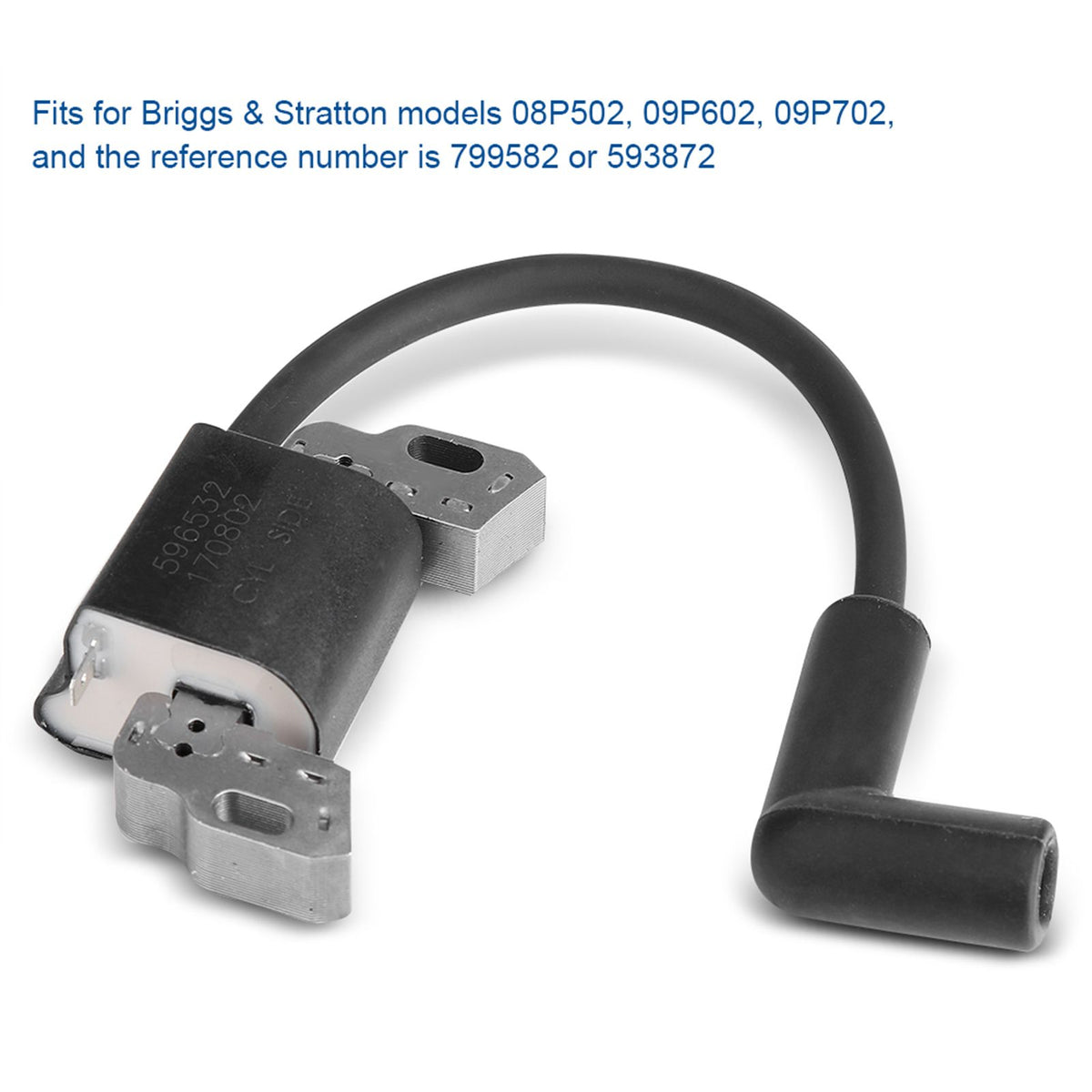 Ignition Coil Module Replacement for Briggs & Stratton 799582 593872