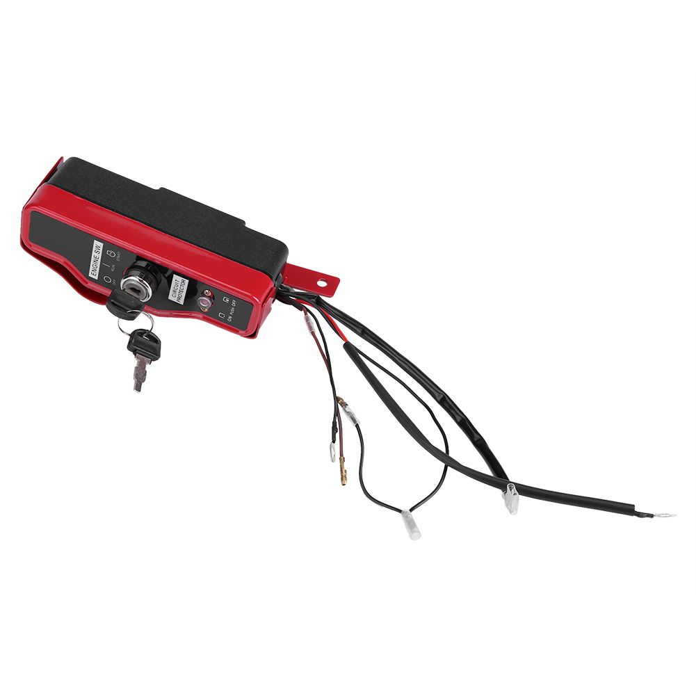 Electric Ignition Switch Box with 2 Keys for Honda GX390 13HP GX340 11HP 168F GX160 Gas Engine