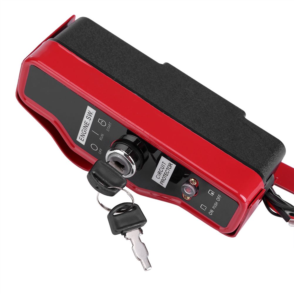 Electric Ignition Switch Box with 2 Keys for Honda GX390 13HP GX340 11HP 168F GX160 Gas Engine