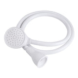 Pet Shower Spray Head Hose Push On Bath Tub Sink Faucet Attachment Washing Hair Hairdresser - Top-Down View