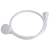 Pet Shower Spray Head Hose Push On Bath Tub Sink Faucet Attachment Washing Hair Hairdresser - 45-Degree Angle