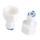 6pcs 1/4 Tube OD to 1/2 Female Push in Quick Connector for Water Filter Reverse Osmosis