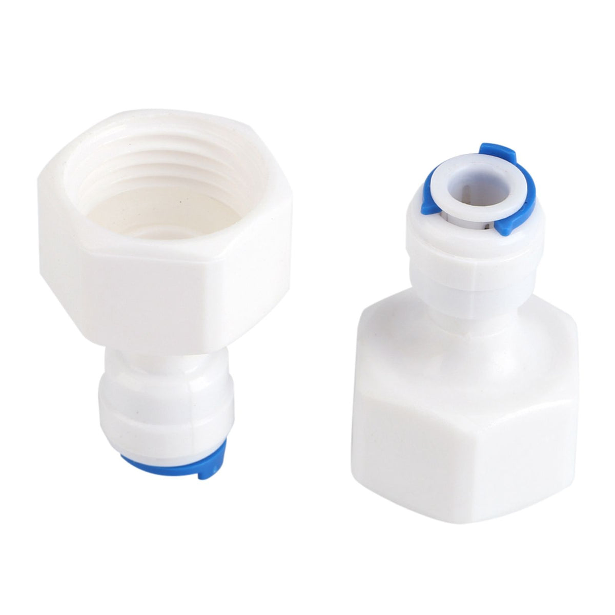6pcs 1/4 Tube OD to 1/2 Female Push in Quick Connector for Water Filter Reverse Osmosis