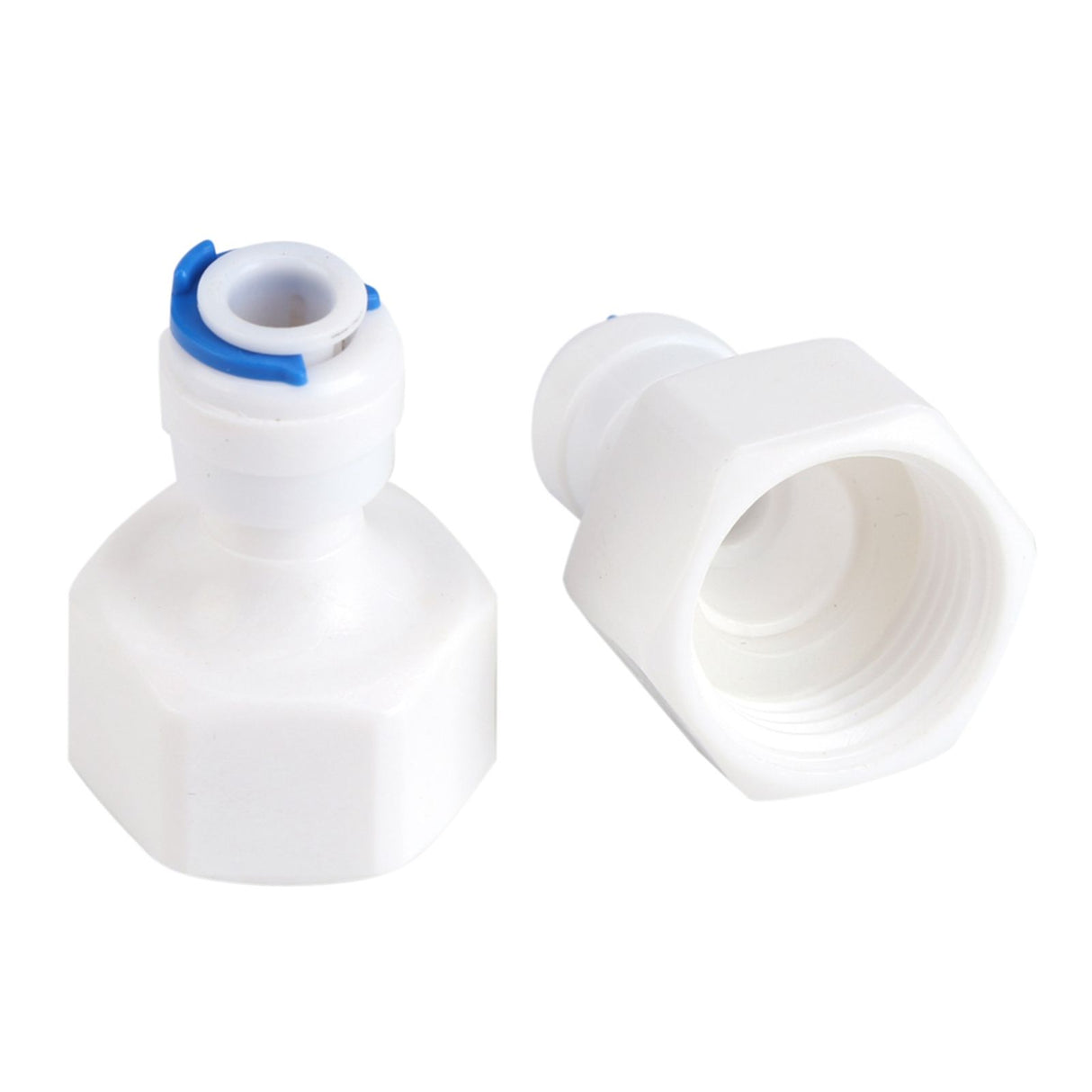 6pcs 1/4 Tube OD to 1/2 Female Push in Quick Connector for Water Filter Reverse Osmosis