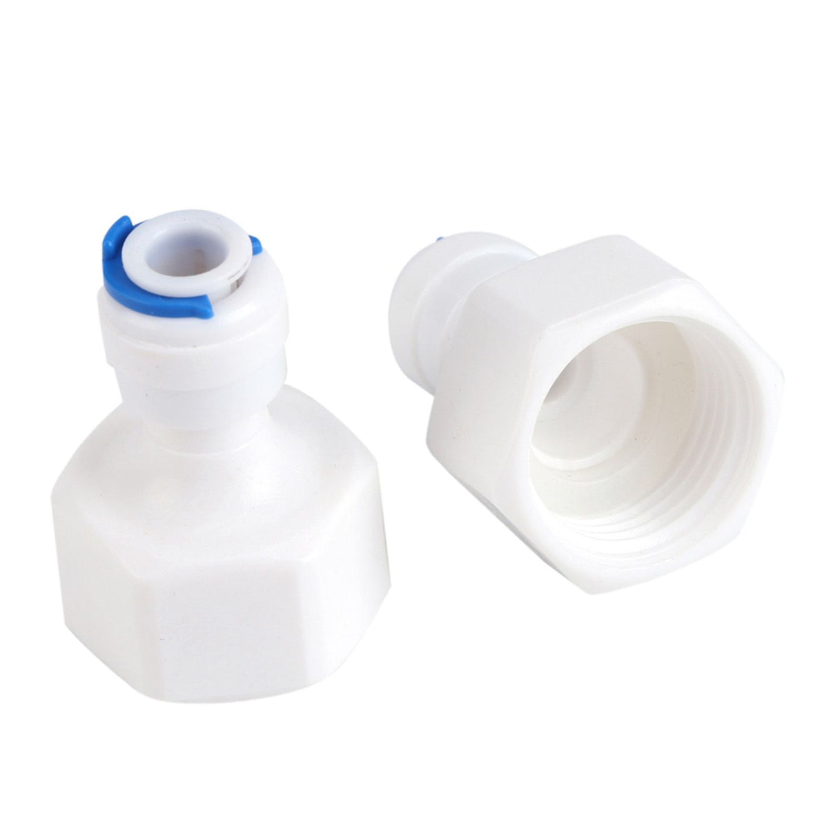 6pcs 1/4 Tube OD to 1/2 Female Push in Quick Connector for Water Filter Reverse Osmosis