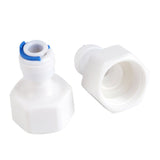 6pcs 1/4 Tube OD to 1/2 Female Push in Quick Connector for Water Filter Reverse Osmosis - Extra Image