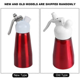 250mL Portable Red Aluminum Whipped Dessert Cream Butter Dispenser Whipper Foam Maker - Extra Image