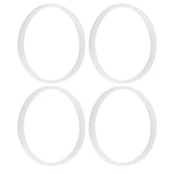 10cm White Rubber Sealing O Ring Gasket for Ninja Juicer Blender Replacement Seals - Side View