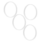 10cm White Rubber Sealing O Ring Gasket for Ninja Juicer Blender Replacement Seals - Extra Image
