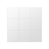 16pcs DIY Squares Mirror Wall Stickers 15cm Selfadhesive Tiles 3 D Mirror Decor for DIY Acryli