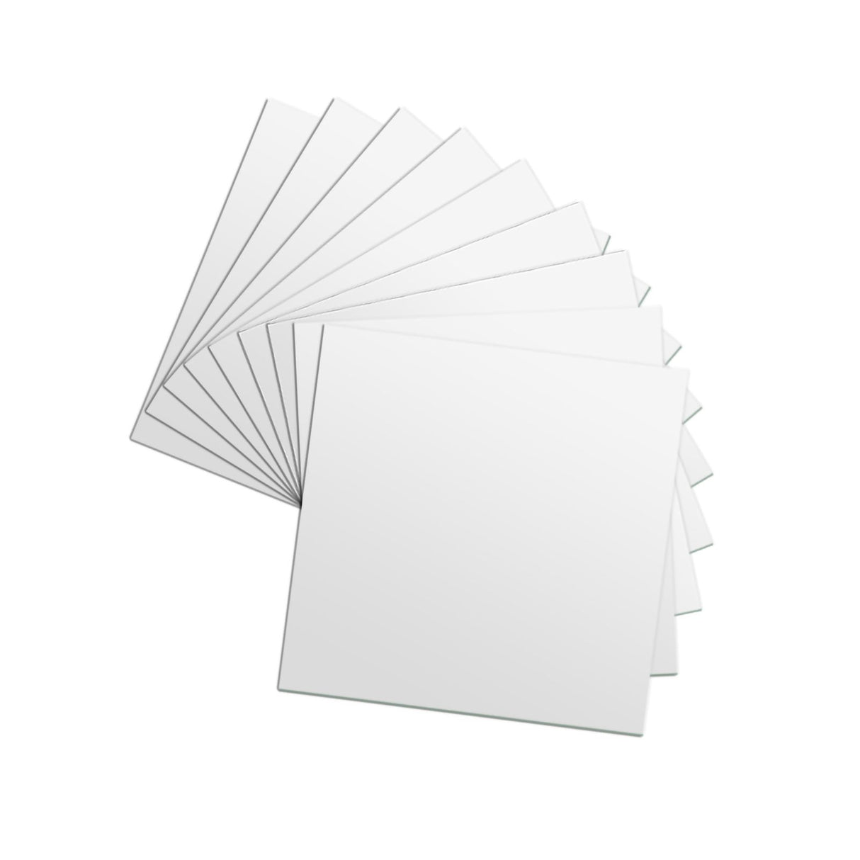 25pcs DIY Square Mirror Wall Stickers 15cm Self adhesive Tiles 3D Mirror Decor for DIY Acryli