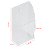 Acrylic Air Conditioner Remote Control Holder Case Storage Box Wall Mount 1 Case