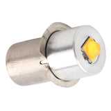 P13.5S 3W LED Flashlight Replacement Bulb Torch Lamp Emergency Work Light (Warm White 4~12V)