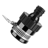 Universal Tap Connector,Garden hose Adapter Hose Pipe Fitting for Gardening Car Washing Clean - Top-Down View