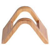 Wood Coffee Filters Dispenser Holder Display Shelf Filtering Paper Storage Rack Stand