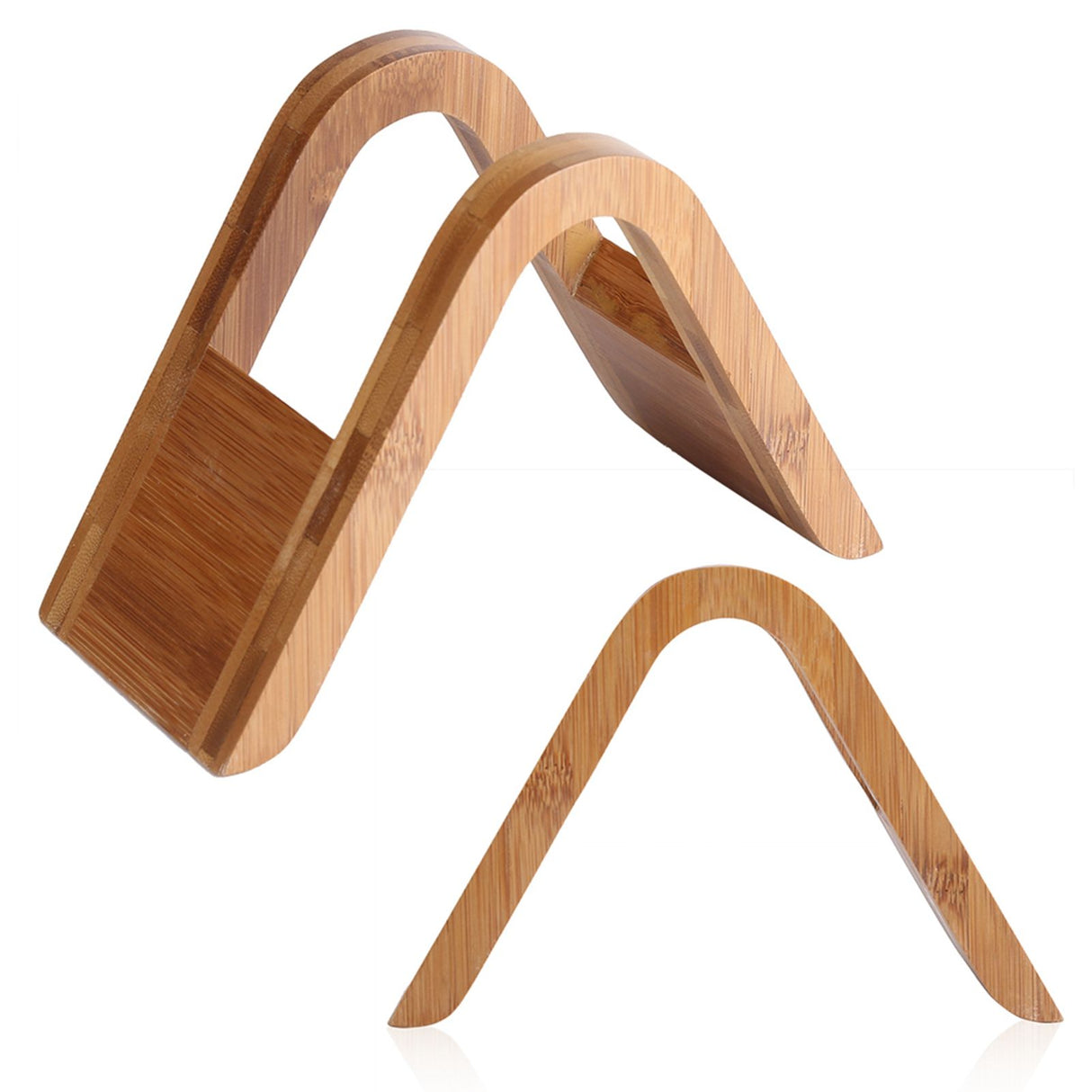 Wood Coffee Filters Dispenser Holder Display Shelf Filtering Paper Storage Rack Stand