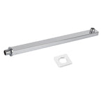 16 Inch Long Polished Stainless Steel Wall Mounted Shower Head Extension Showers Arm