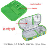 Portable Diabetic Insulin Cooler Bag Organizer Medical Insulation Cooling Travel Case