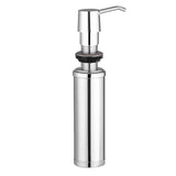 250ML Stainless Steel Liquid Soap Dispenser Bottle Kitchen Bathroom Shower Lotion Shampoo Pump - Extra Image