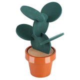 Novelty Potted Cactus Cup Mat Pad Heat Insulation Coasters Table Desktop Decoration
