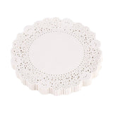 180Pcs Hollowed Decorative Paper Doilies Cake Mat Crafts Wedding Party Decoration 9.5 Inch