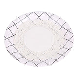180Pcs Hollowed Decorative Paper Doilies Cake Mat Crafts Wedding Party Decoration 9.5 Inch