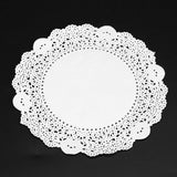180Pcs Hollowed Decorative Paper Doilies Cake Mat Crafts Wedding Party Decoration 9.5 Inch