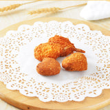 180Pcs Hollowed Decorative Paper Doilies Cake Mat Crafts Wedding Party Decoration 9.5 Inch