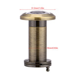 200 Degree Wide Viewing Angle Door Viewer with Heavy Duty Privacy Cover Green Bronze - Extra Image