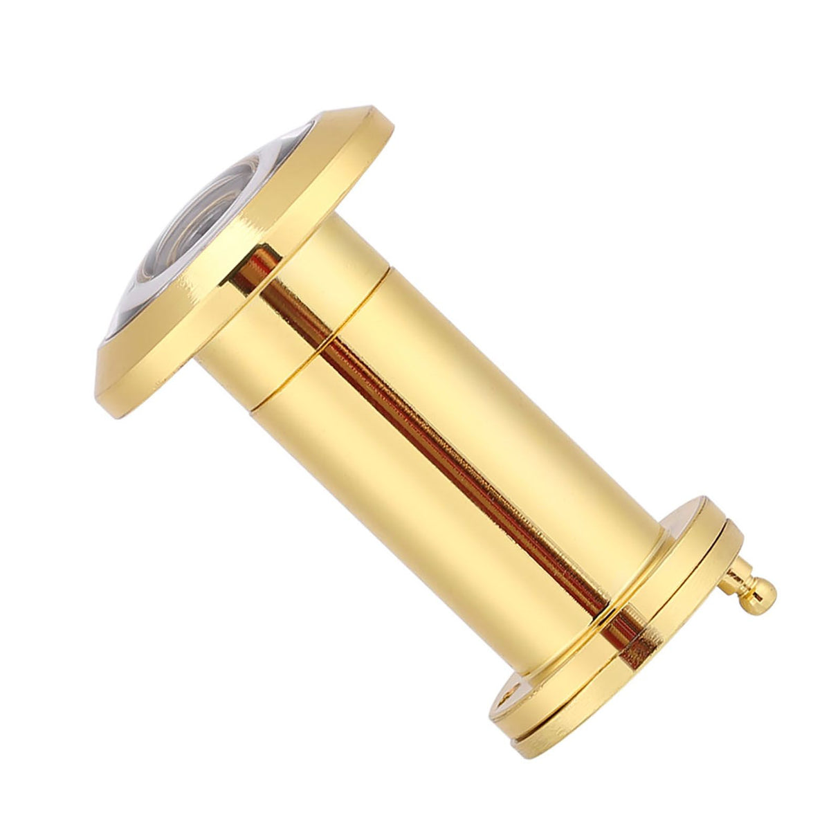 200 Degree Wide Viewing Angle Door Viewer with Heavy Duty Privacy Cover Gold