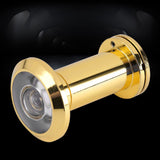 200 Degree Wide Viewing Angle Door Viewer with Heavy Duty Privacy Cover Gold - Extra Image
