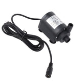 DC 24V 1000L/H Hot Water Circulation Pump Solar Brushless Motor 7m Lift - Side View