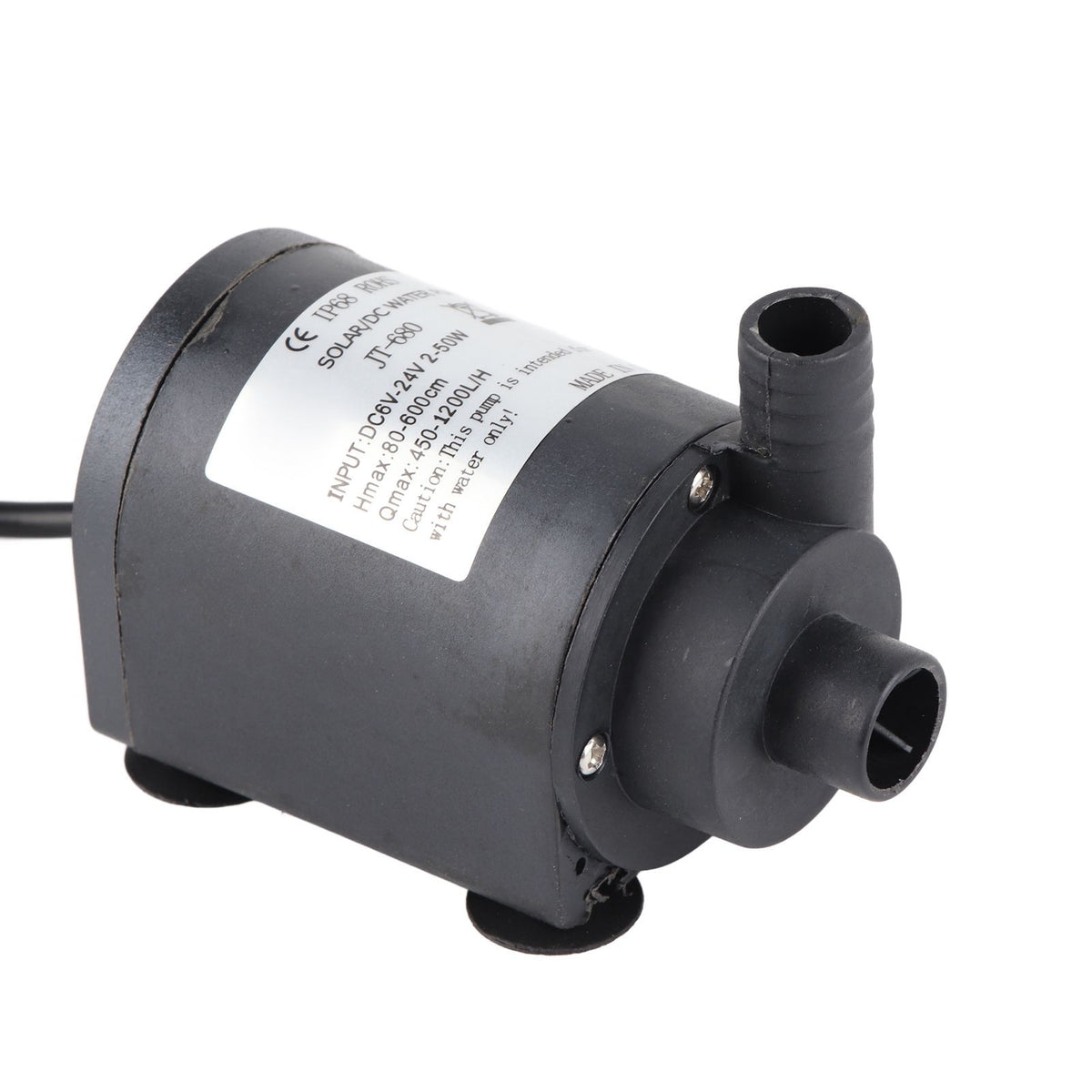 DC 24V 1000L/H Hot Water Circulation Pump Solar Brushless Motor 7m Lift