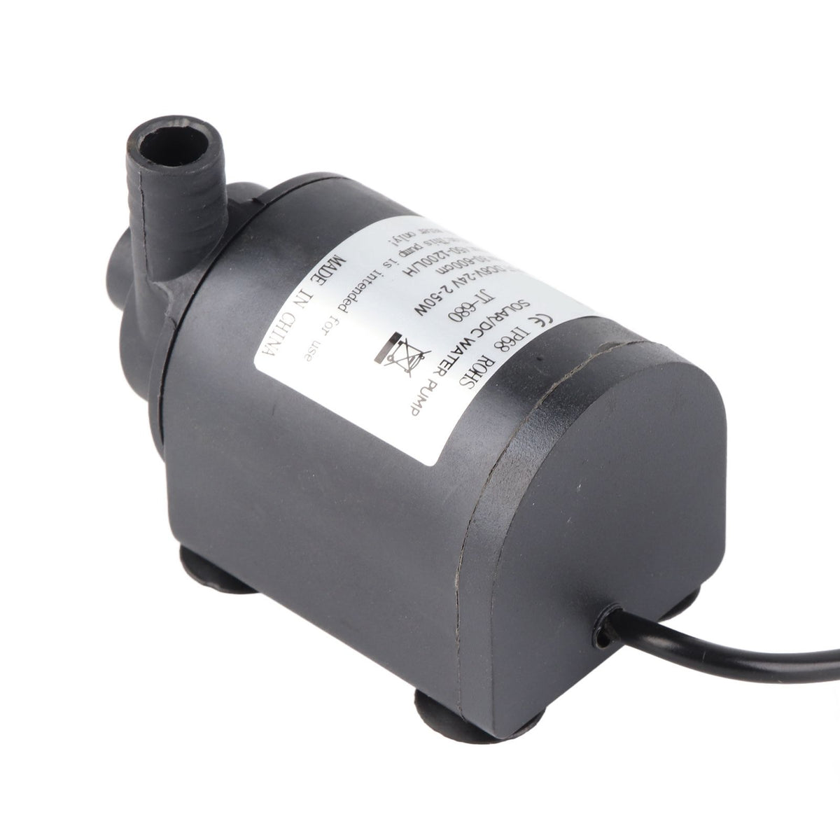 DC 24V 1000L/H Hot Water Circulation Pump Solar Brushless Motor 7m Lift