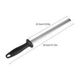 10 Inch Professional Knife Sharpening Steel Rod Home Kitchen Sharpener Stone Tool - Extra Image