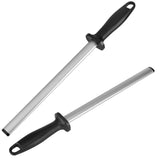 10 Inch Professional Knife Sharpening Steel Rod Home Kitchen Sharpener Stone Tool - Extra Image
