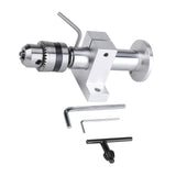 Precise Live Revolving Centre with Wrench for Mini Lathe Machine DIY Woodworking - Side View