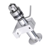 Precise Live Revolving Centre with Wrench for Mini Lathe Machine DIY Woodworking - Low Angle